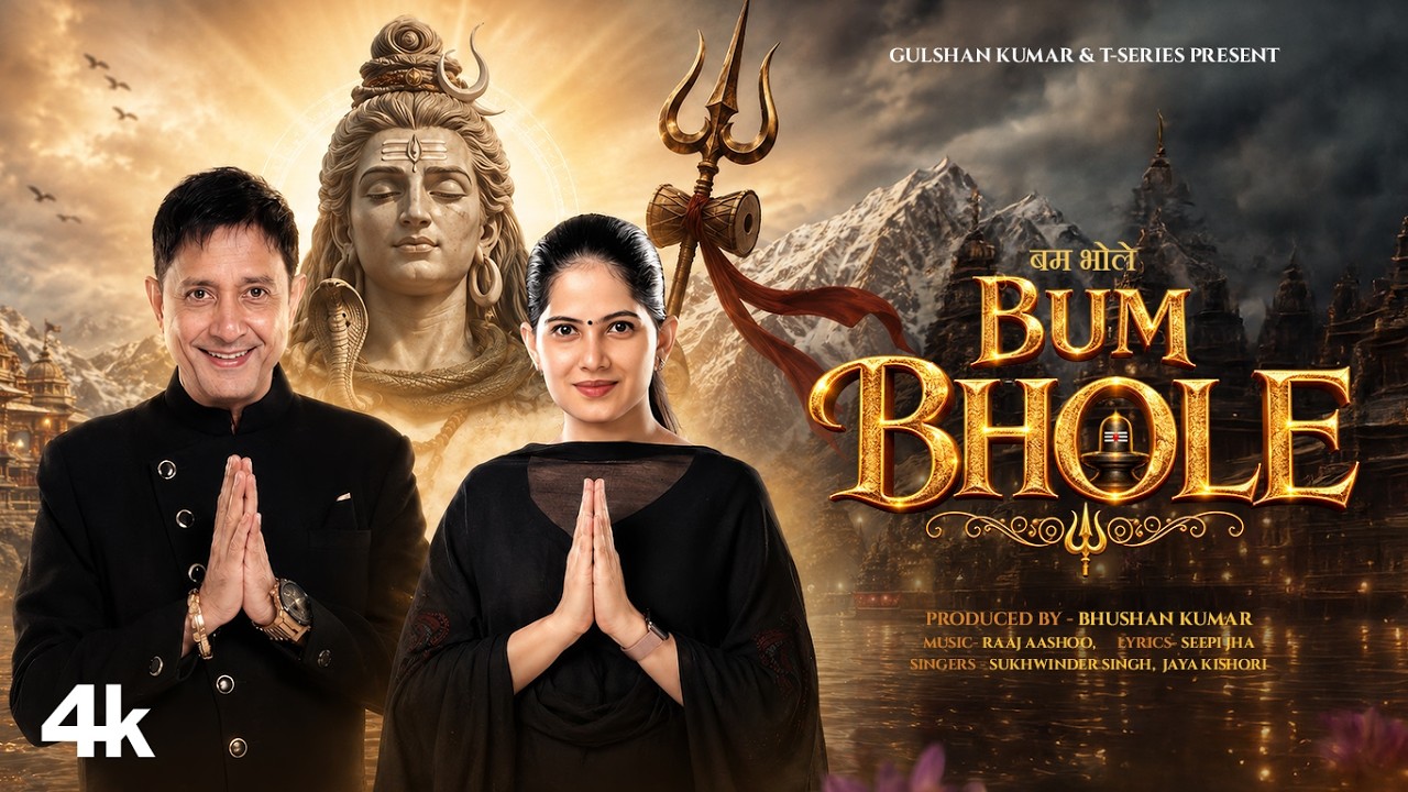 Bum Bhole Lyrics – Sukhwinder Singh x Jaya Kishori Ji | Hindi