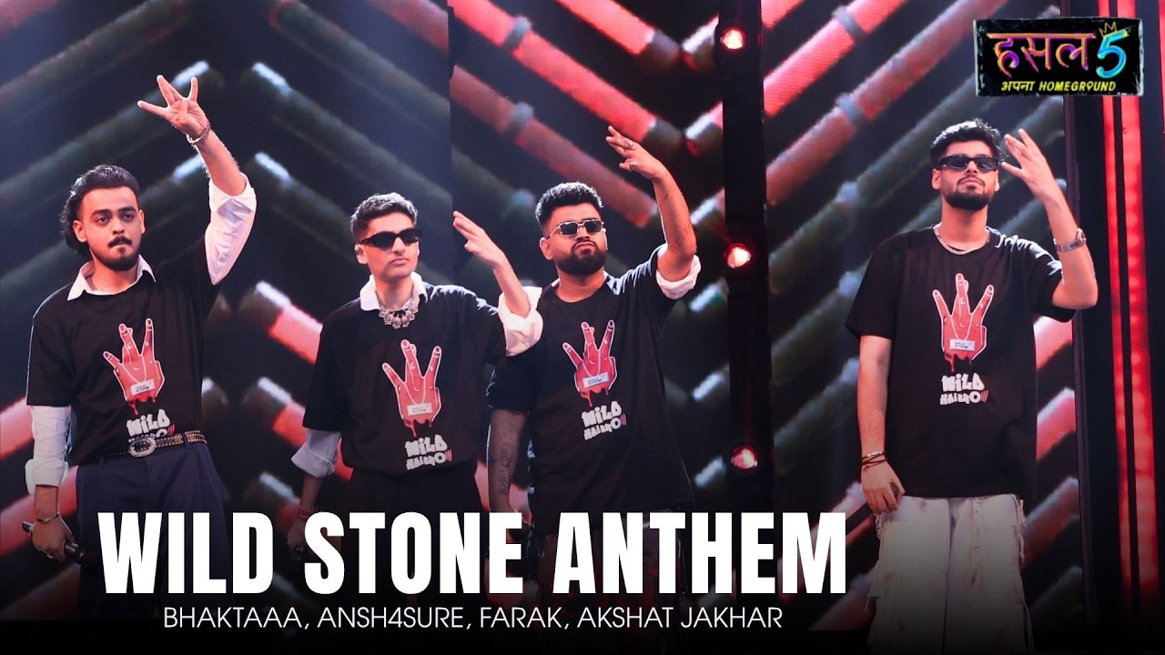 Wild Stone Anthem Lyrics – Bhaktaaa x Ansh4sure | Hustle 5