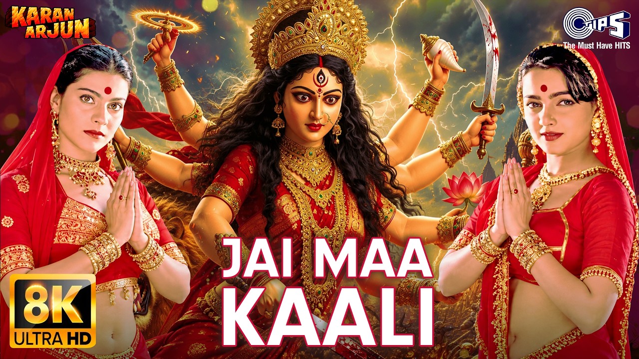 Jai Maa Kali Lyrics – Kumar Sanu x Alka Yagnik | Karan Arjun