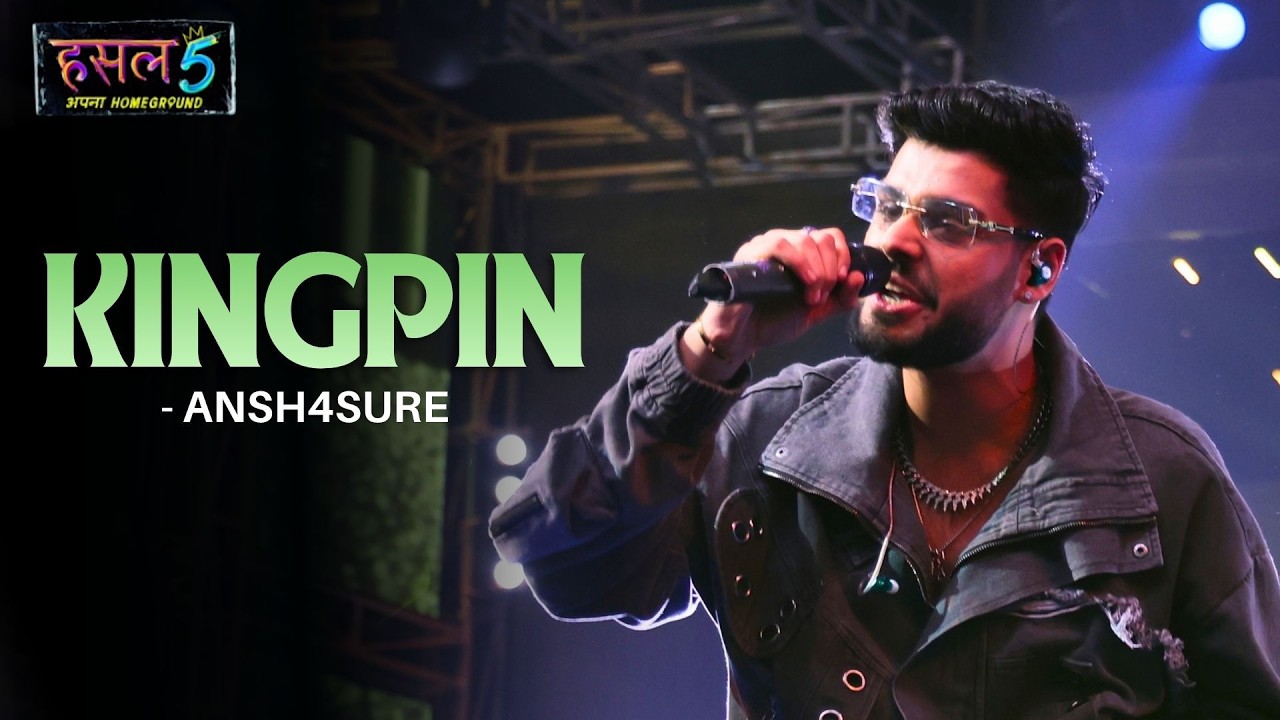 Kingpin Lyrics – Ansh4sure | Hustle 5 Apna Homeground